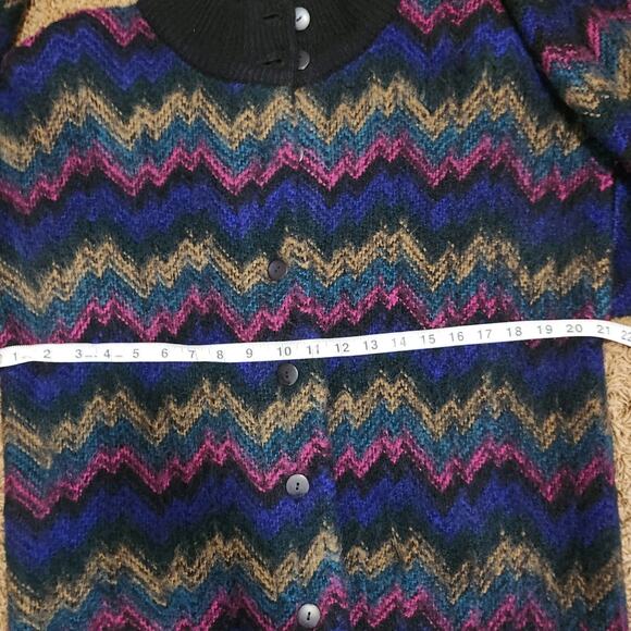 VINTAGE Boundary Waters womans button-up sweater size medium - Picture 6 of 8